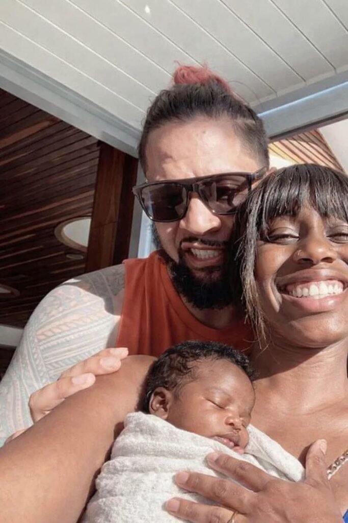 Aww 😊 Congratulations Jimmy Uso and Namoi birth of a Child Little Baby Boy 👦🏻